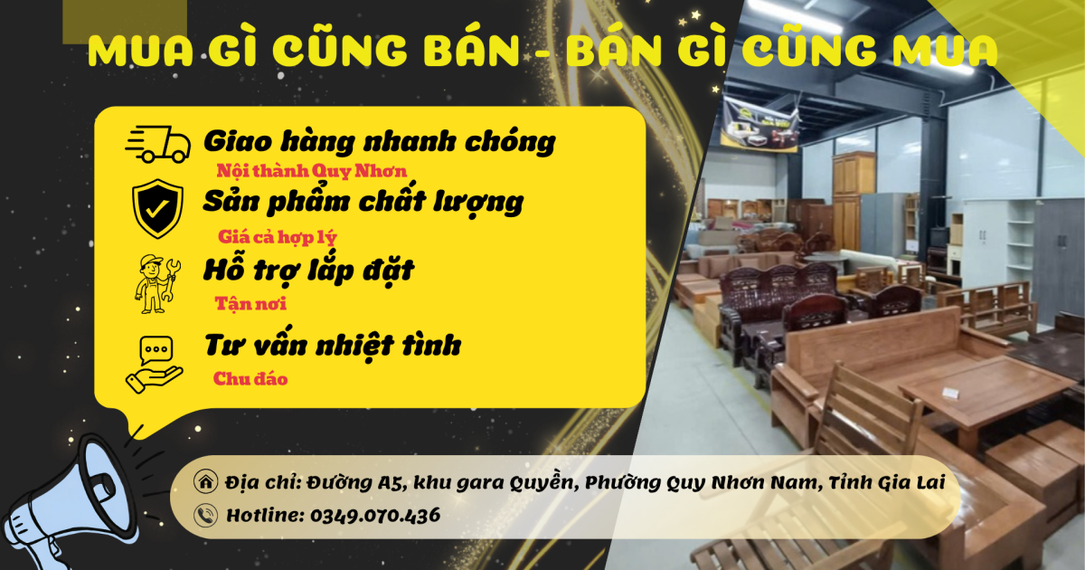 THẾ GIỚI ĐỒ CŨ - ĐỒ MỚI QUY NHƠN