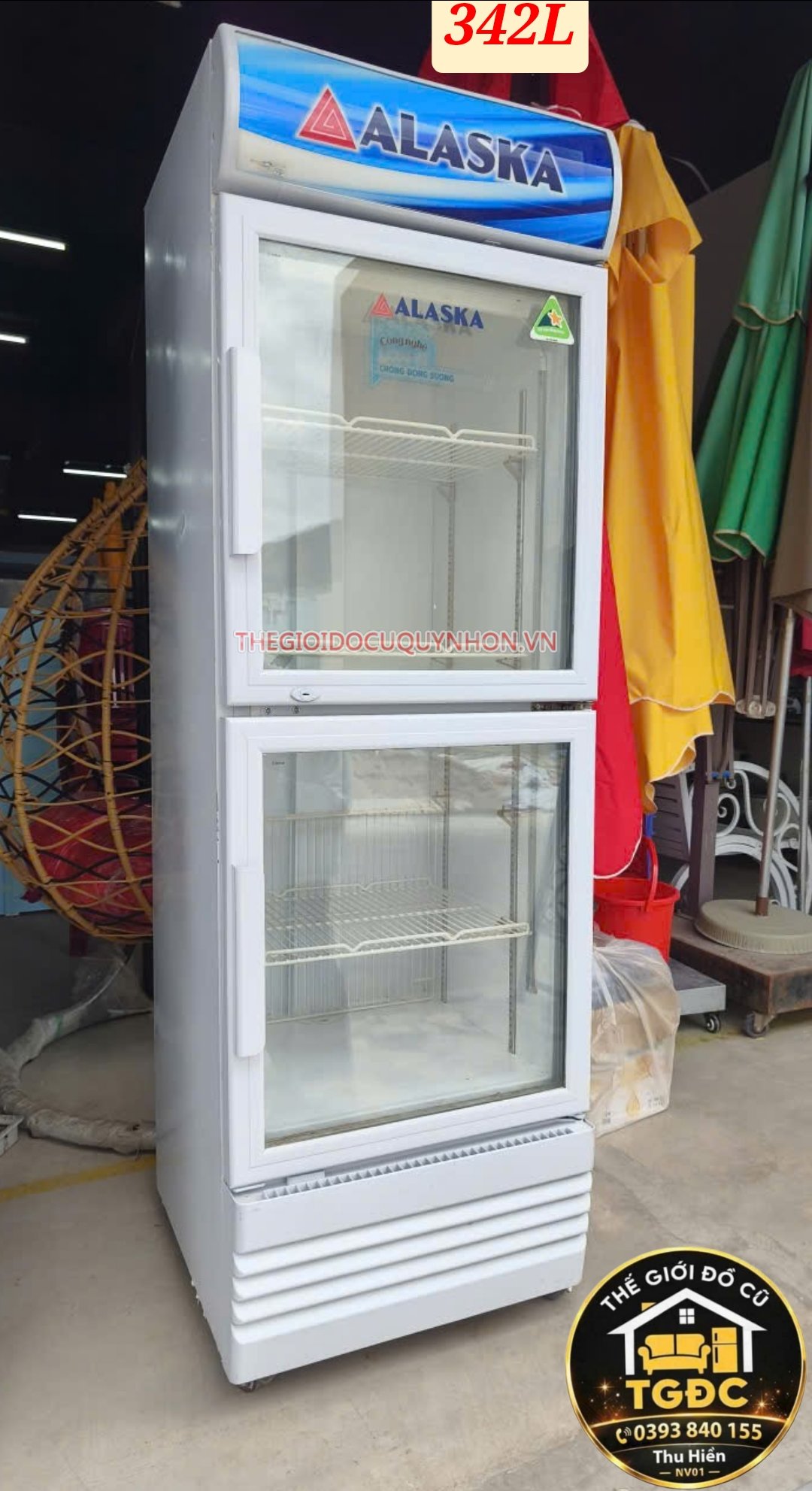 Tủ 2 cánh dọc ALASKA