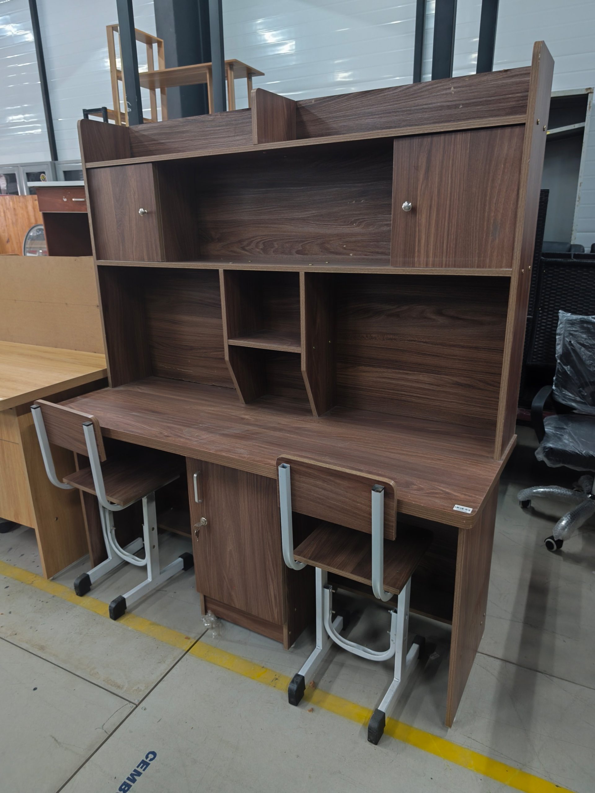 bàn học kệ sách đôi 1m4 tl