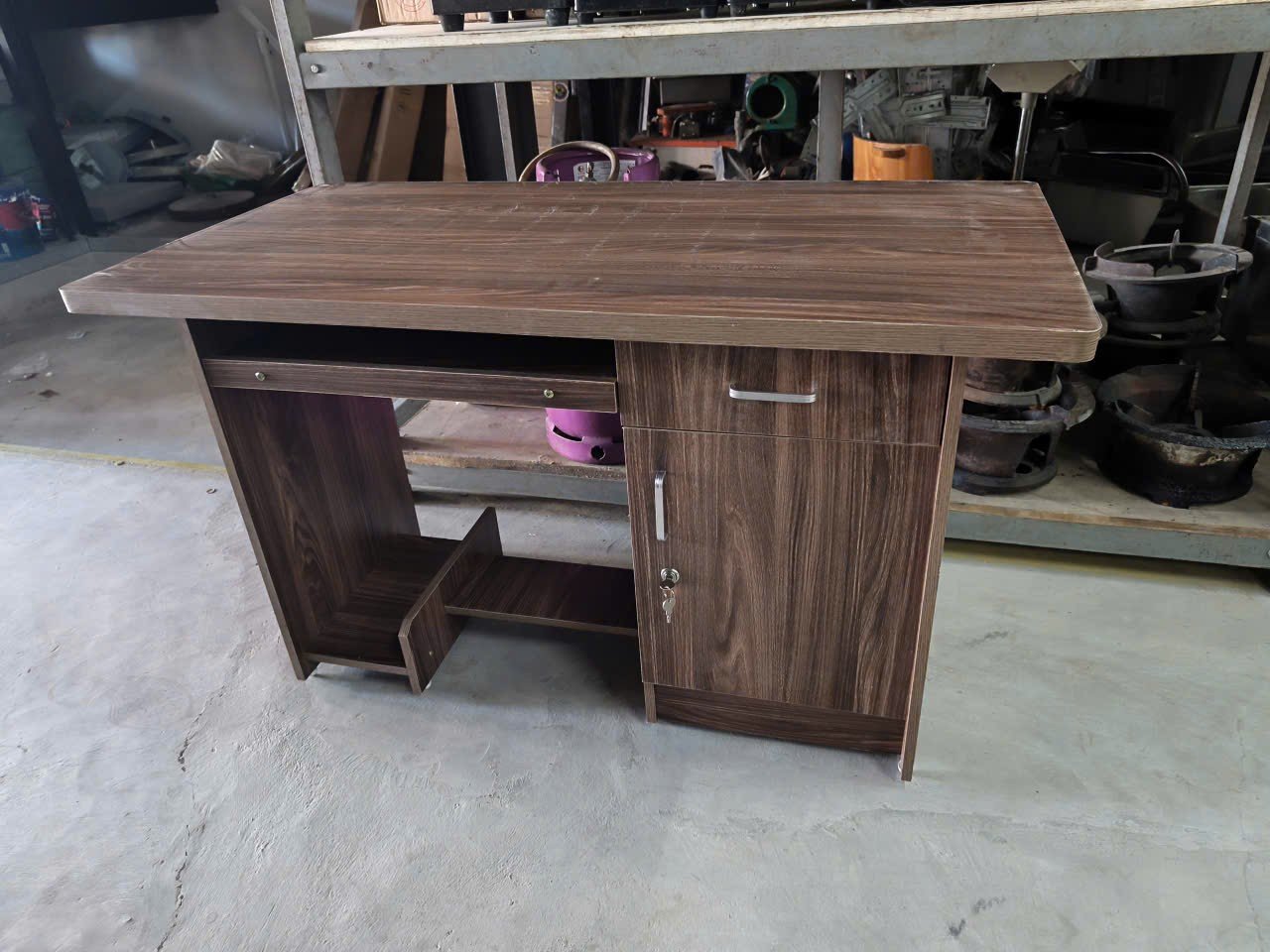 bàn vi tính 60 x 120 óc chó