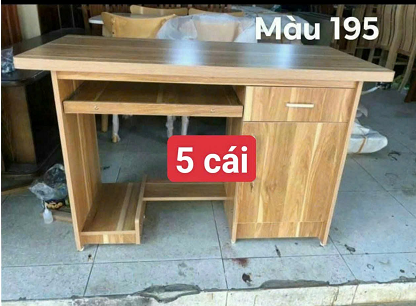 bàn vi tính 60 x 120 tự nhiên