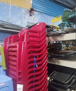 GHẾ NHỰA BÀNH VIỆT THÀNH ĐỎ ĐÔ