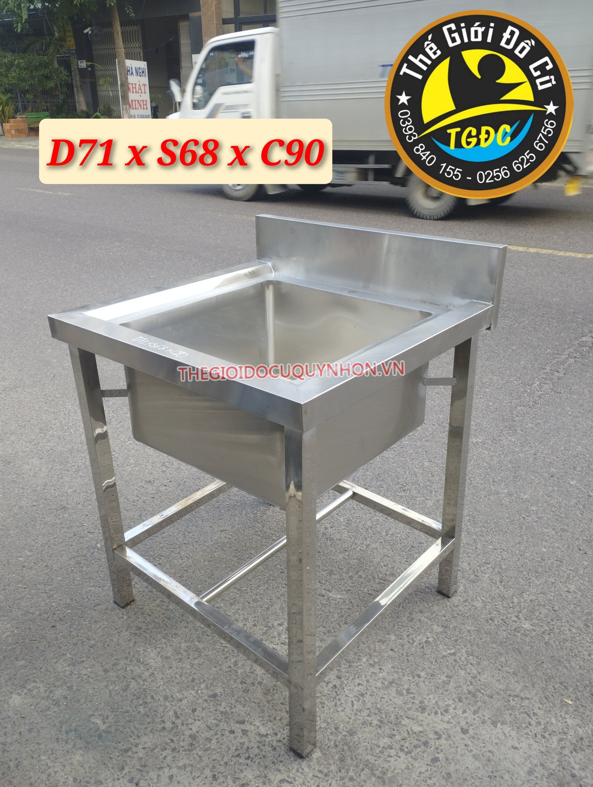 lavabo công nghiệp đơn