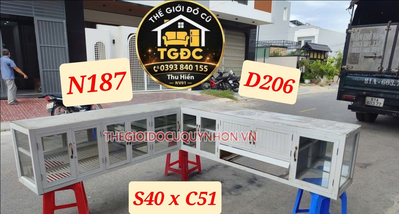 tủ bếp góc L