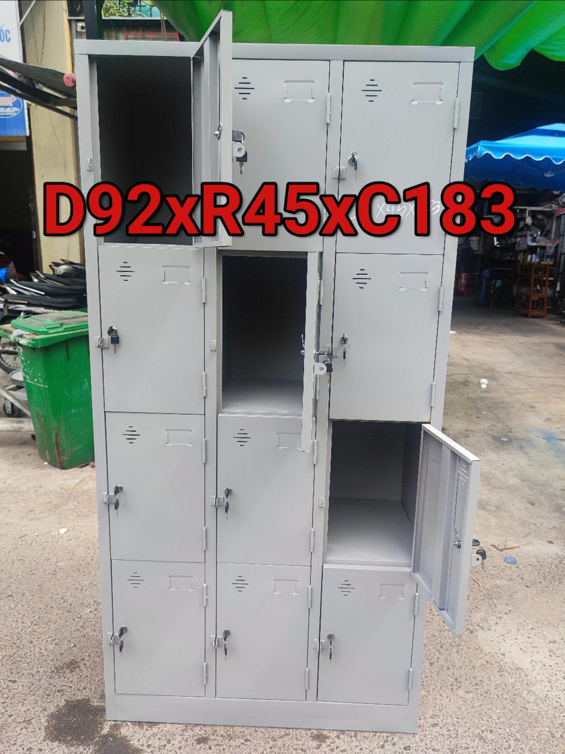 tủ locker 12 ngăn