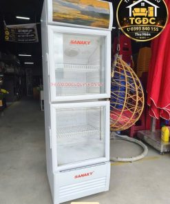 TỦ MÁT SANAKY 2 CÁNH DỌC 250L TL