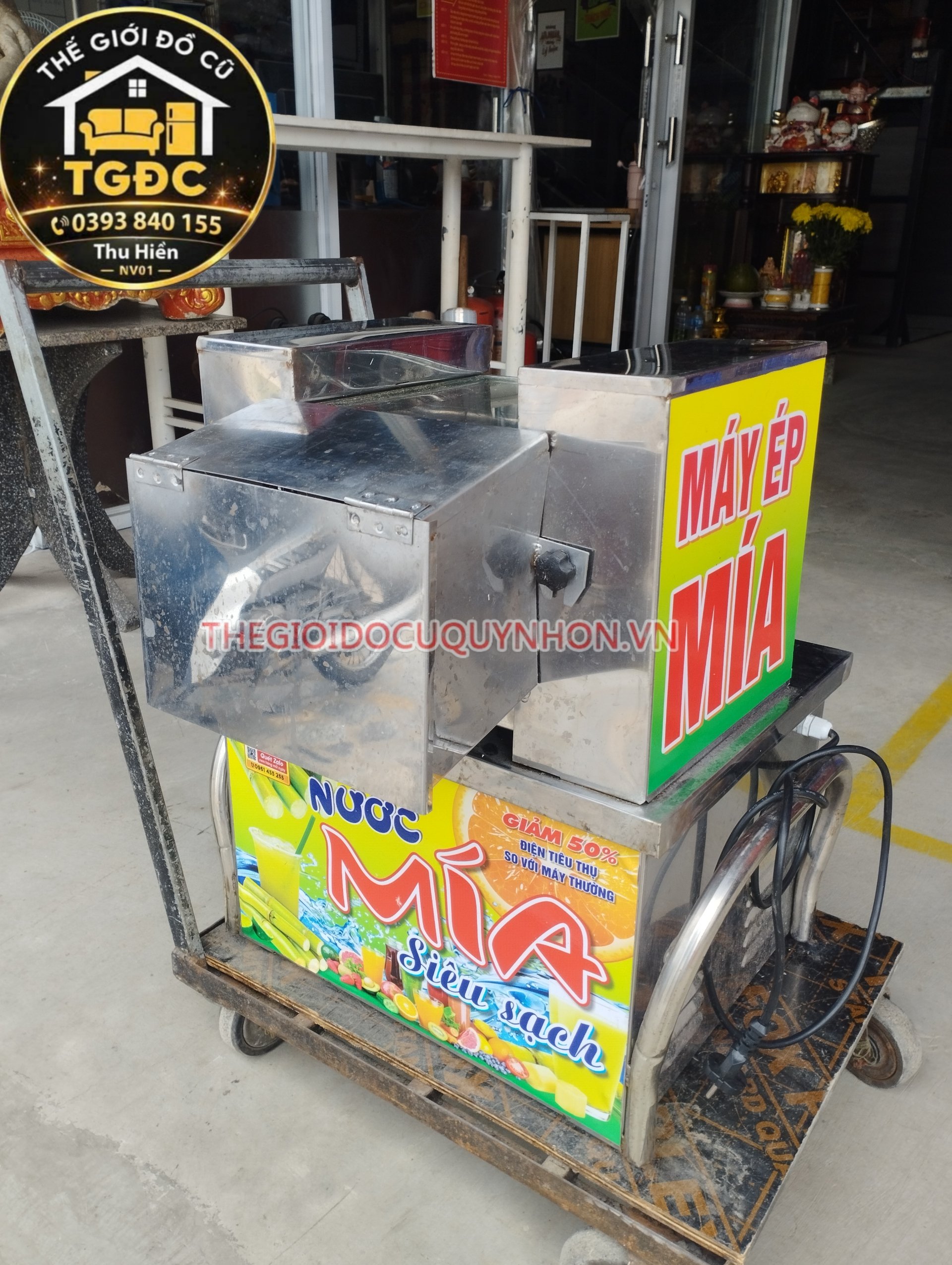 đầu ép mía 2 cây 2
