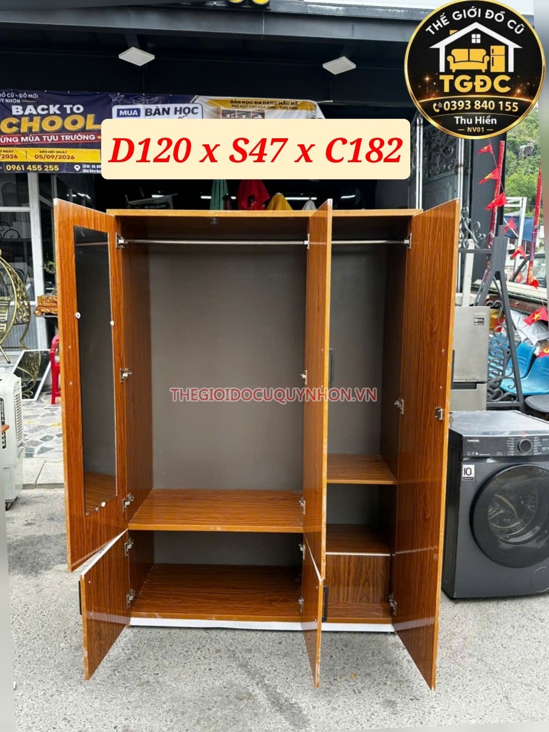 tủ quần áo nhựa cánh